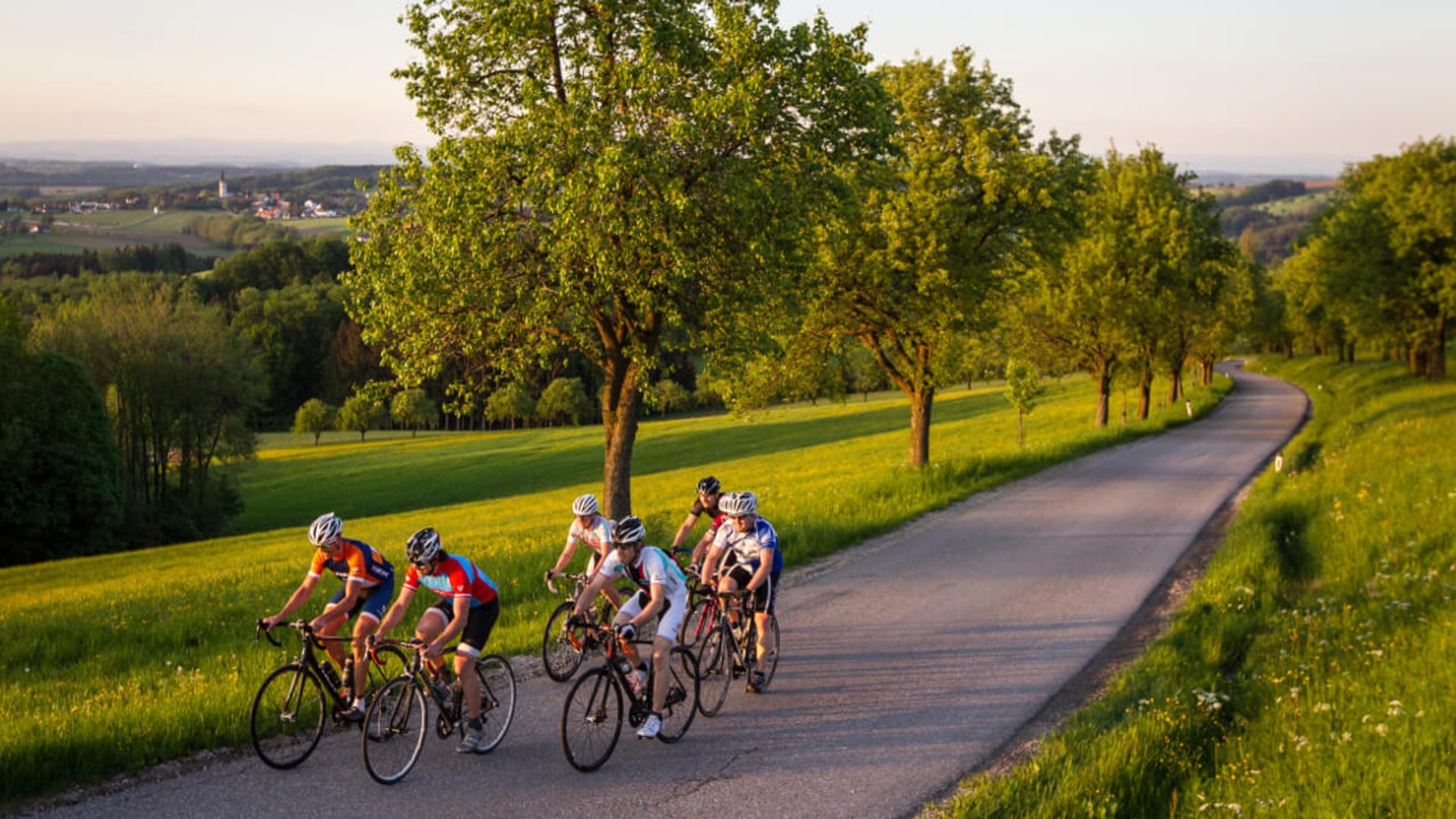 Foto: Erwin Haiden - Aktiv beim Radfahren in der Gruppe