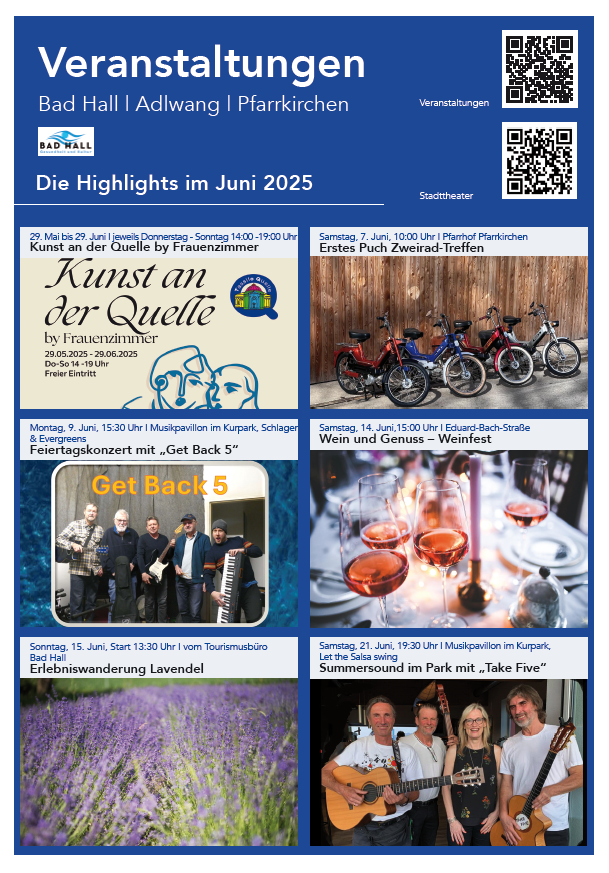 Veranstaltungsprogramm Juni 2025